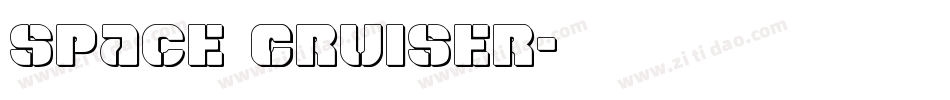 Space Cruiser字体转换